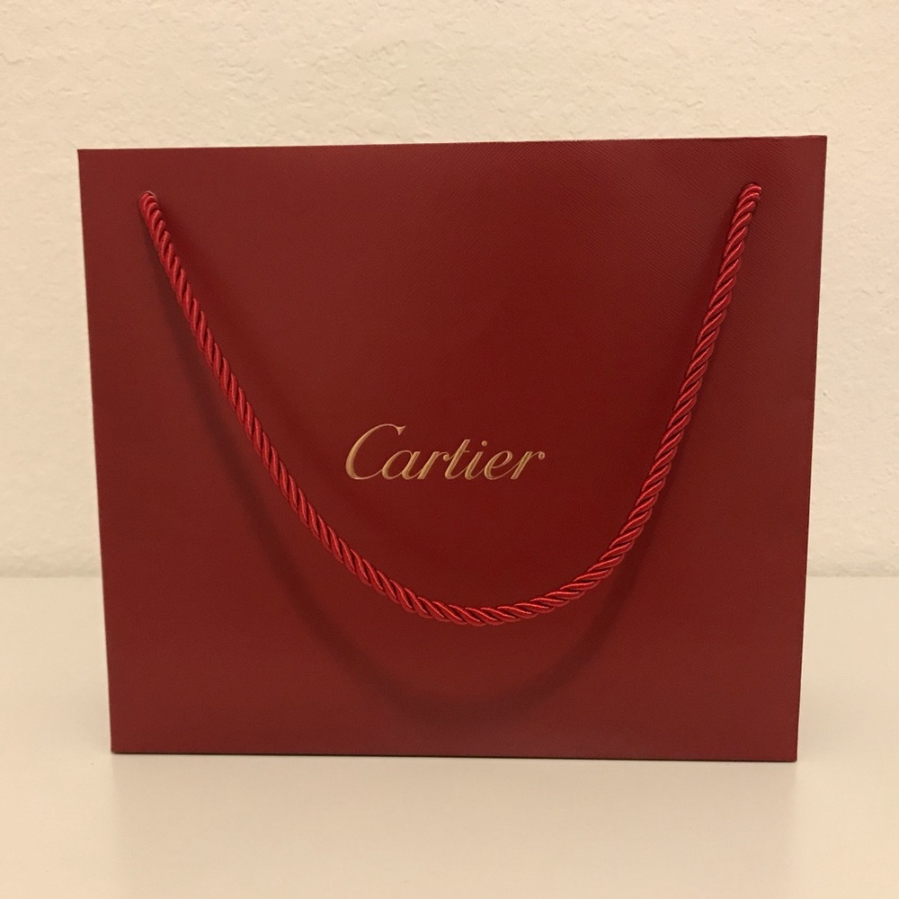 Cartier Paper Bag